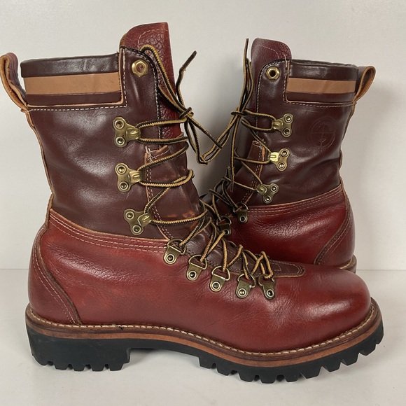 Vintage 1970s Herman Survivor’s Mountaineering Boots Men’s 9 Insulated Soft Toe - Picture 7 of 16